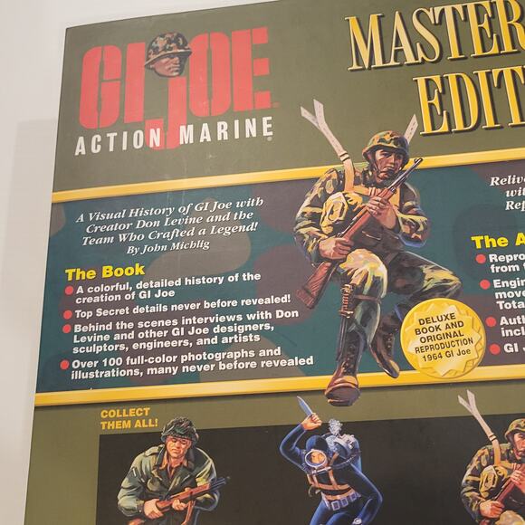 1996 Vol. III GI Joe Action Marine African American Masterpiece Edition - Picture 10 of 10